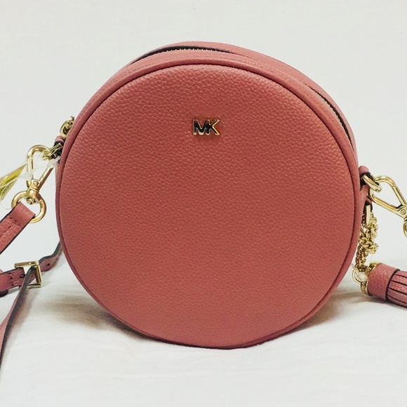 pebbled leather canteen crossbody
